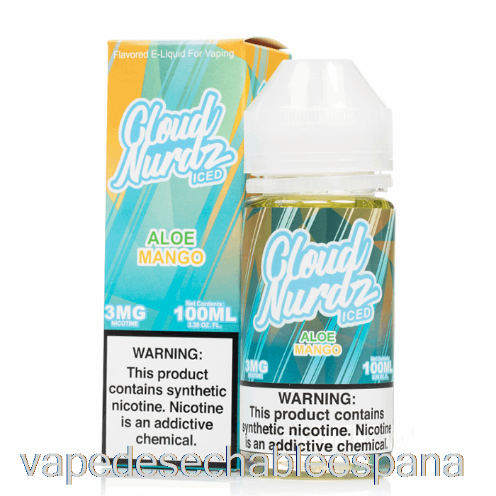 Vape Desechable España Iced Aloe Mango - Cloud Nurdz - 100ml 0mg